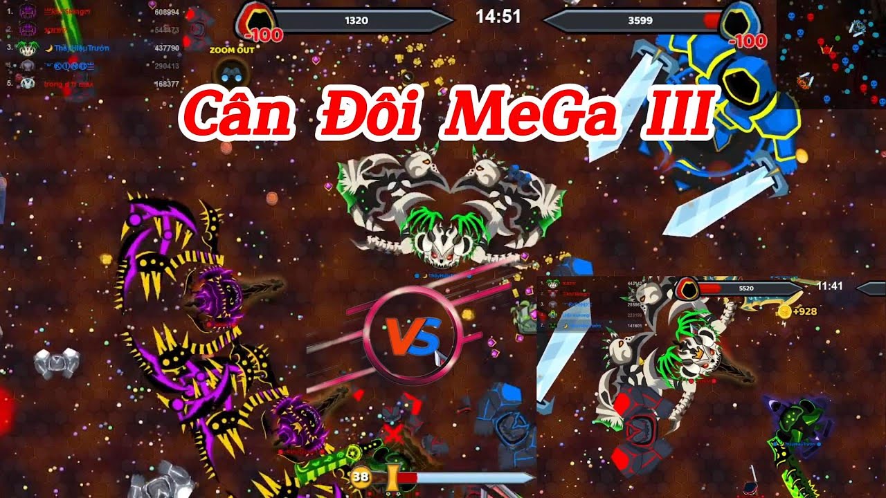 Evowars.io #763 : Thầy Cân Đôi MeGa III - trước khi đó thầy dùng con 31 vụt con 38 ( quá Oke ).