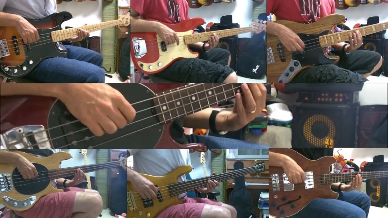 Red Hot Chili Peppers - Aeroplane - Many Basses