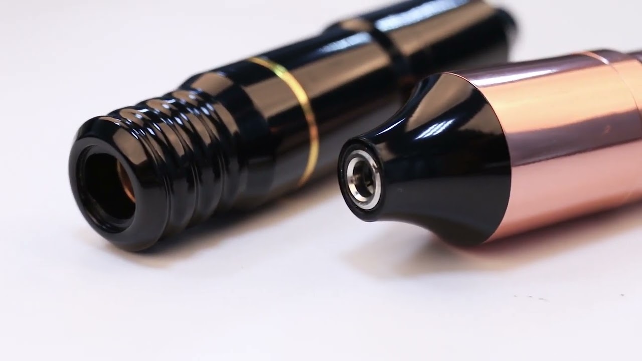 STIGMA ROTARY TATTOO MACHINE PEN BLACK / ROSE GOLD