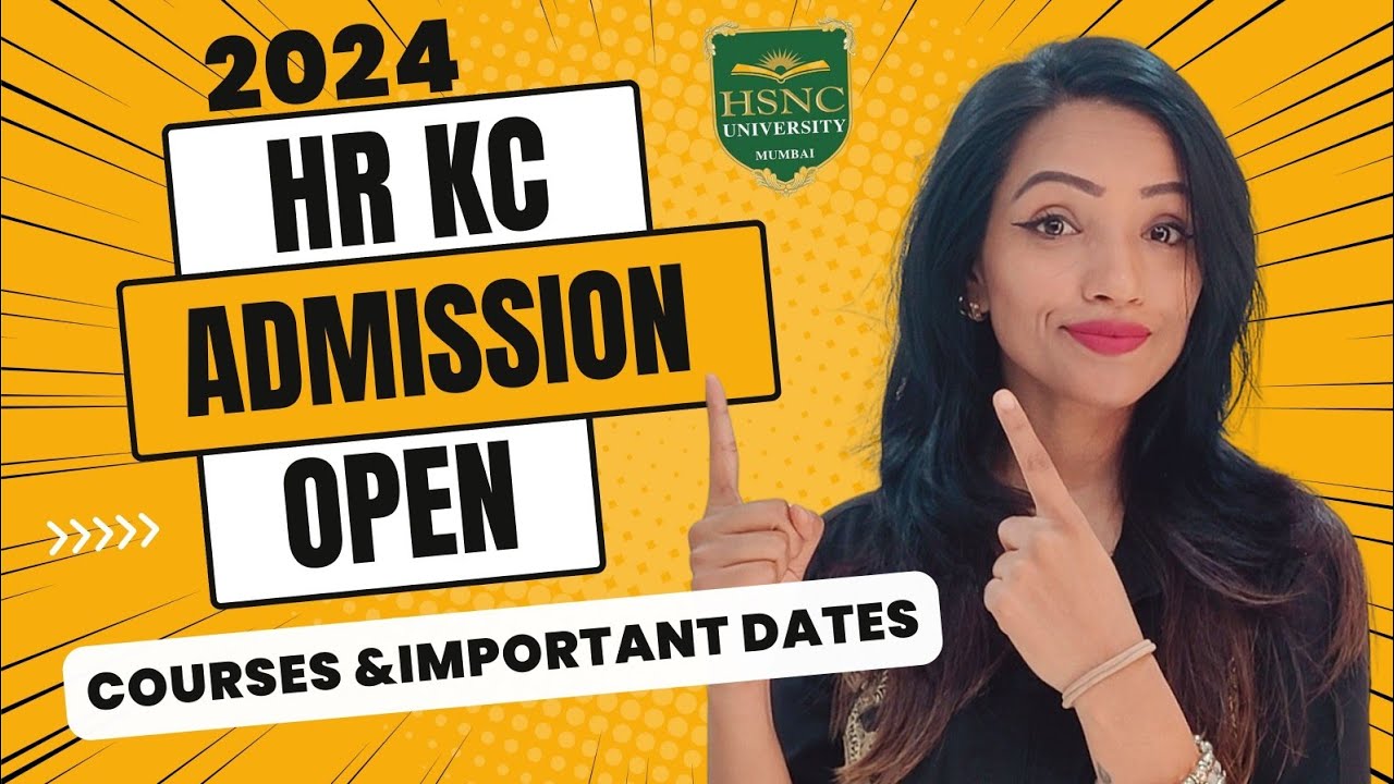 HR KC COLLEGE ADMISSION 2024 STRATED| COMPLETE DETAILS|COURSES |HOW TO APPLY|IMP DATES