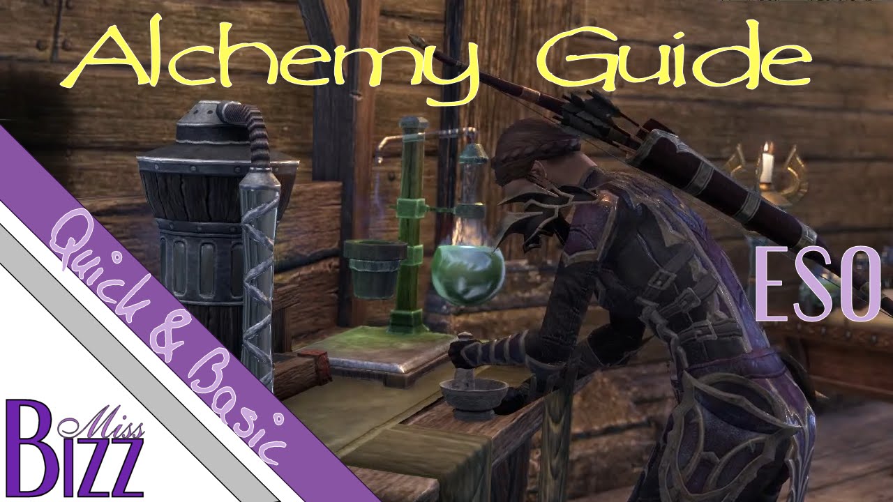 ESO Alchemy Guide - Quick & Basic [NEW GUIDE IN DESCRIPTION]