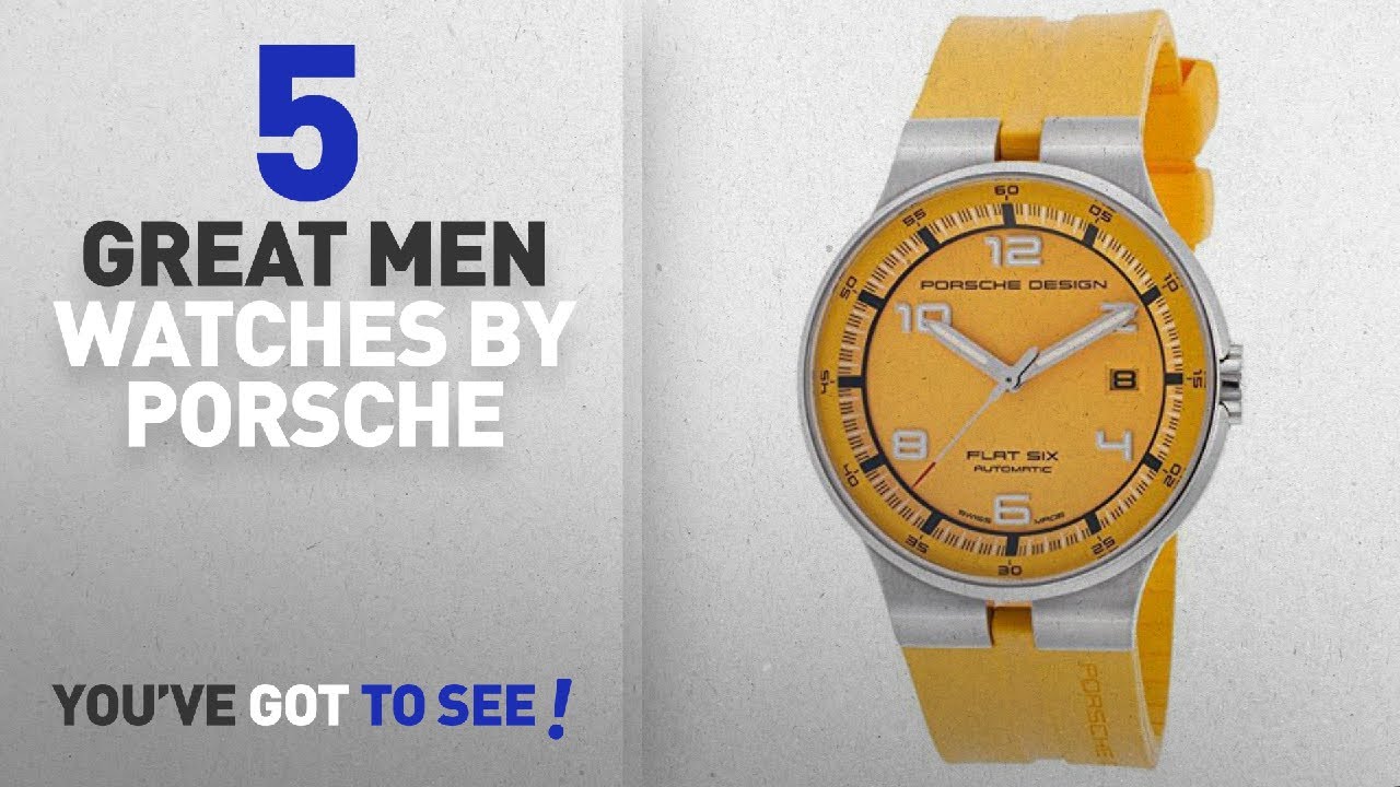 Top 10 Porsche Men Watches [ Winter 2018 ]: Porsche Design Flat Six Automatic Stainless Steel Mens
