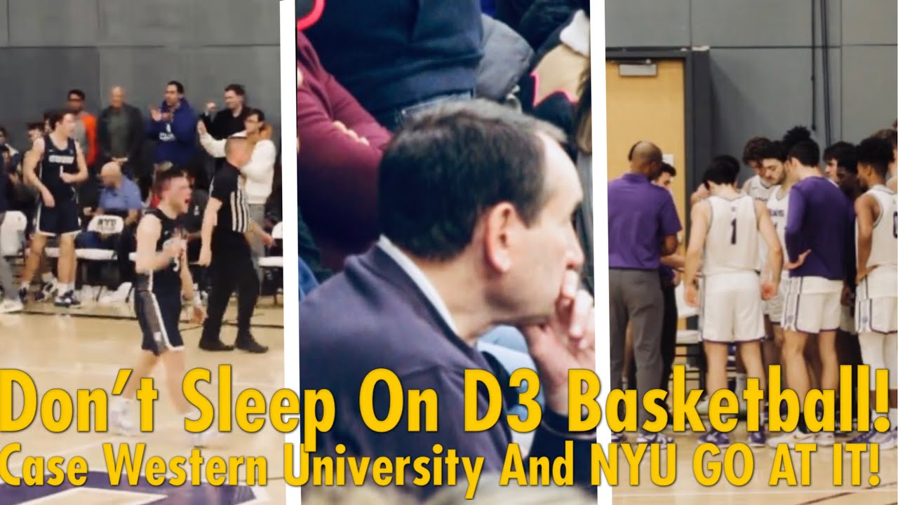 Case Western Reserve University And NYU GO AT IT! Spencer Freedman Drops 18 Points!