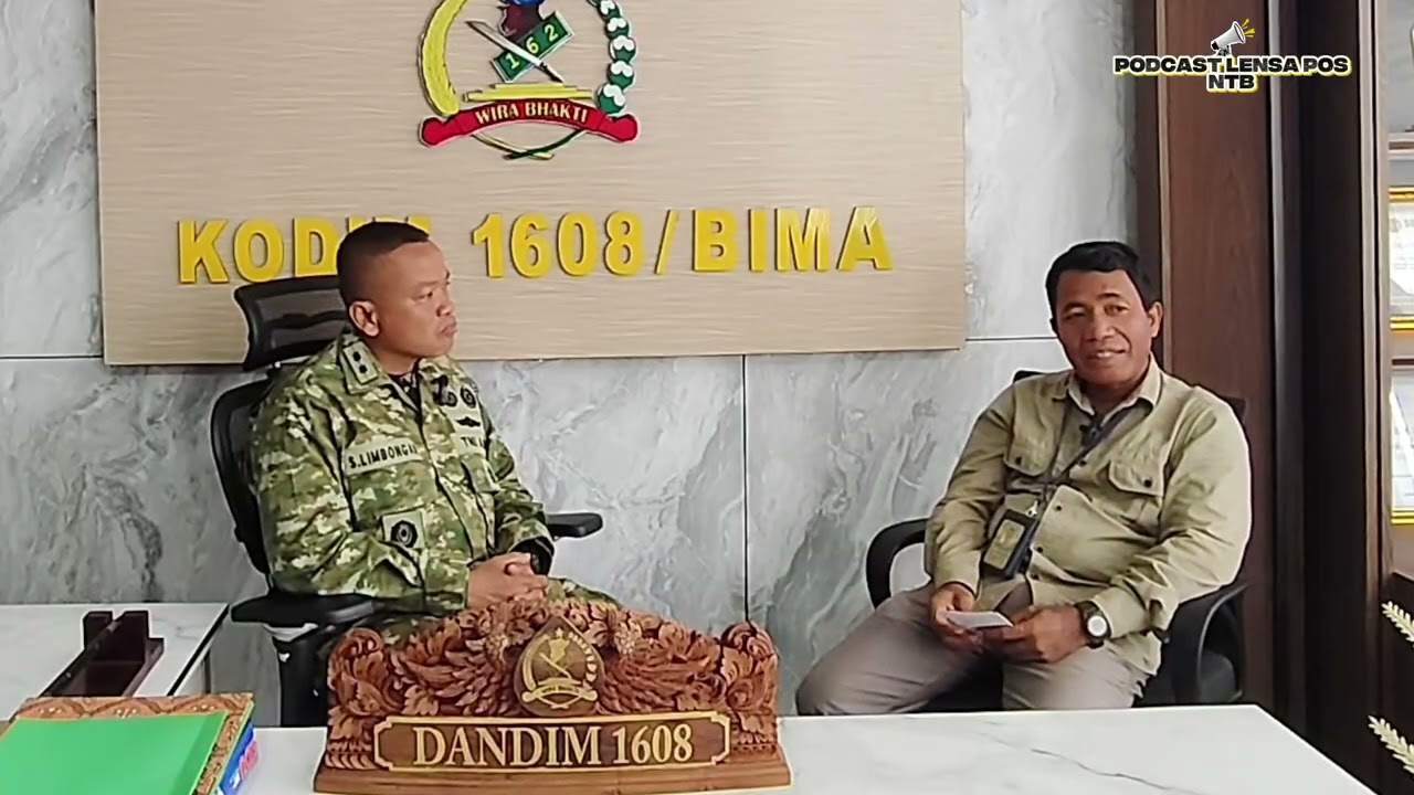 PODCAST BERSAMA DANDIM 1608/ BIMA