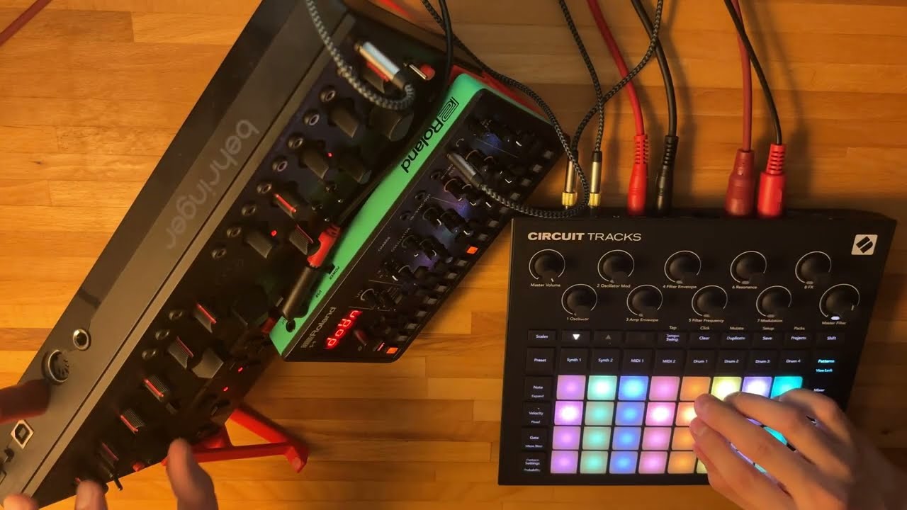 TERRACOTTA / chill acid house? / TD-3-MO + Roland S-1 + Circuit Tracks