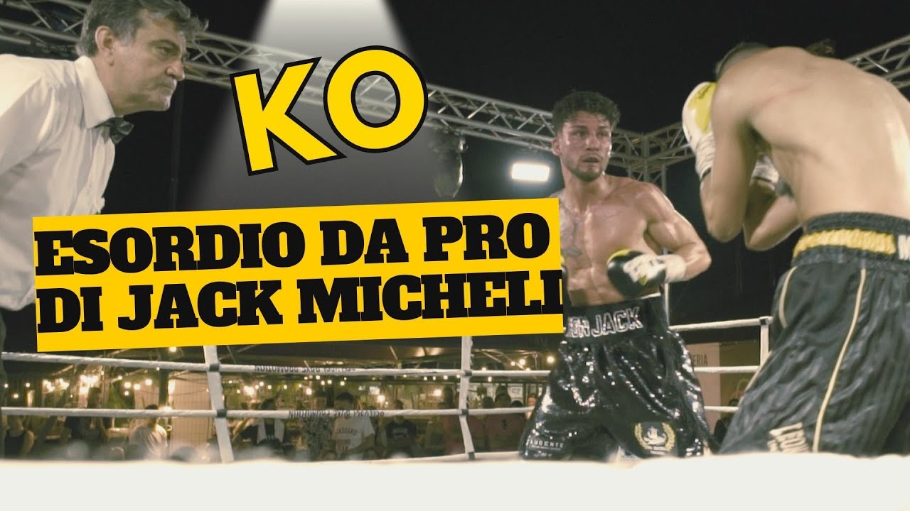 Micheli vs Mastromatteo - ESORDIO DA PROFESSIONISTA DI IRON JACK