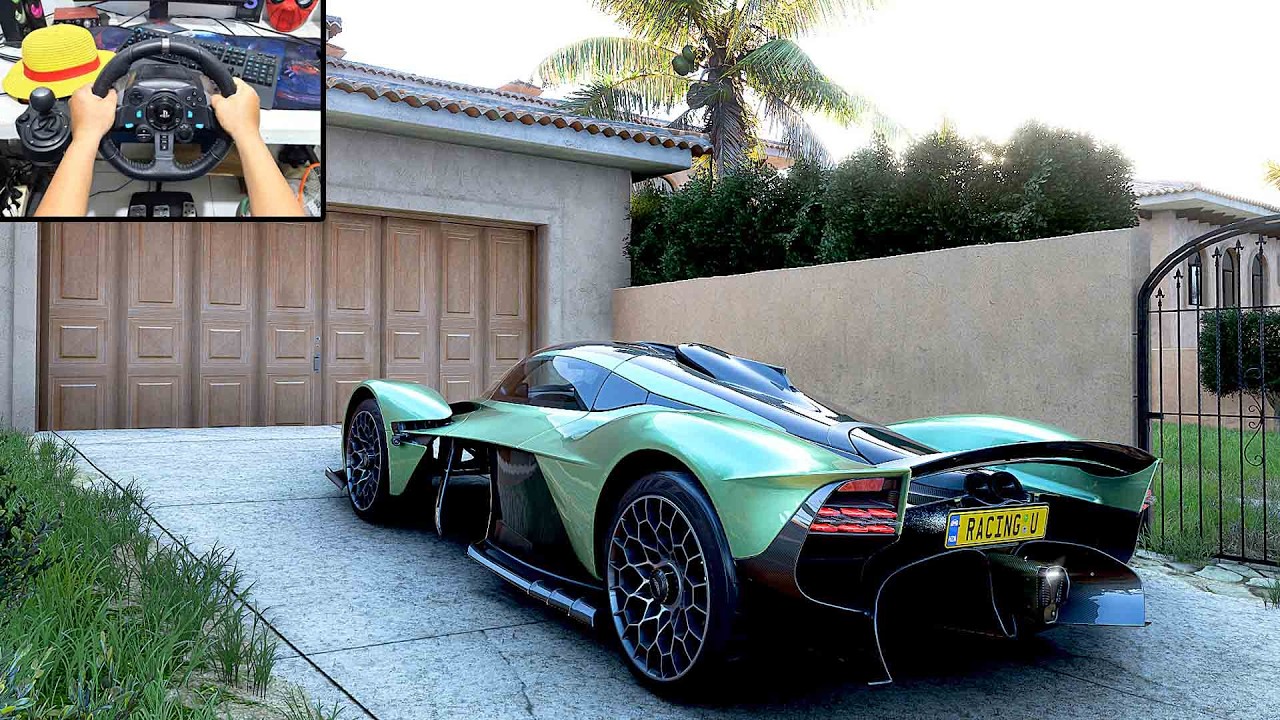 Aston Martin Valkyrie - Forza Horizon 5 | Logitech G29 Steering Wheel