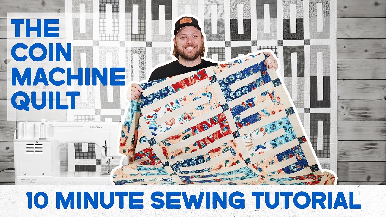 The Coin Machine Quilt | 10 Minute Sewing Tutorial