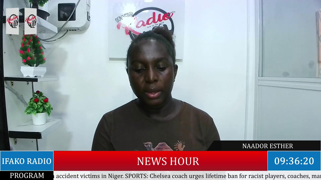NEWS HOUR ON IFAKO RADIO