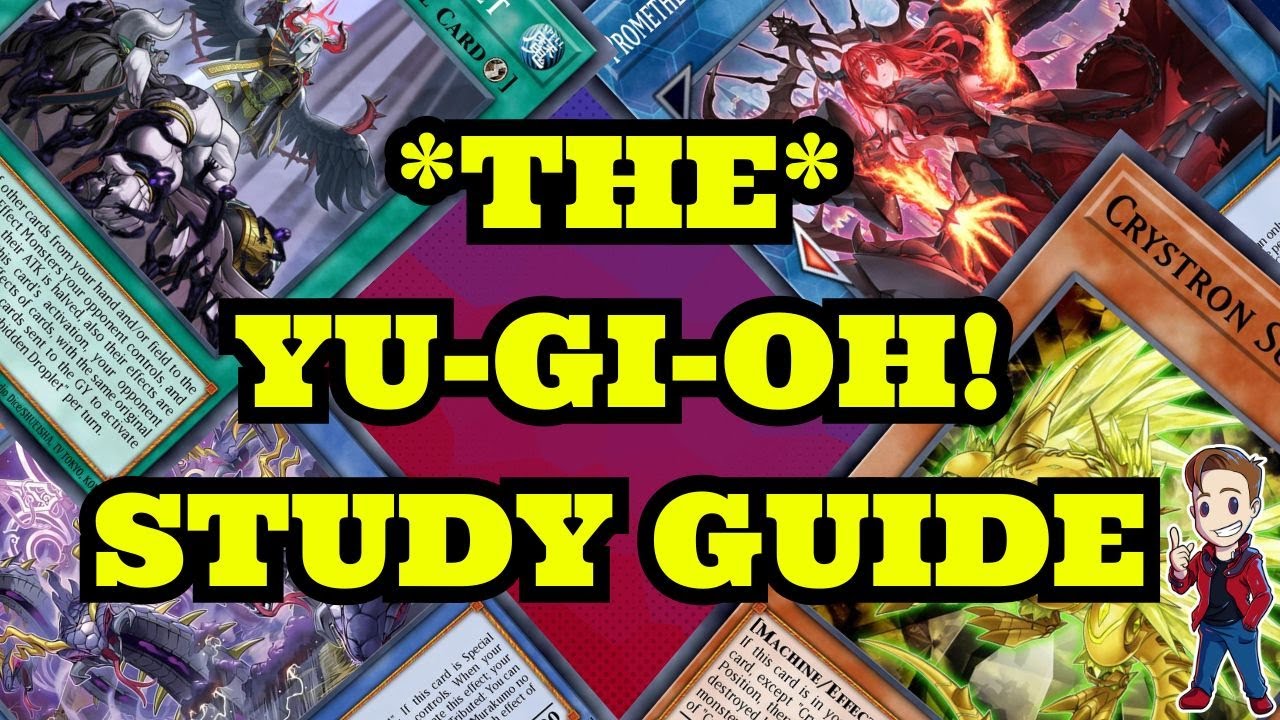 *NEW* YU-GI-OH! STUDY GUIDE | IMPROVE AT YU-GI-OH!