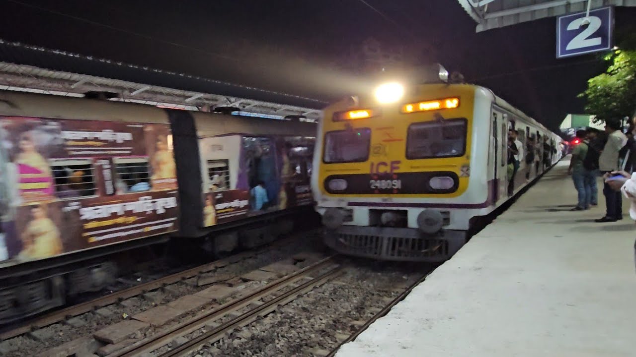 Short Journey || 31838 Krishnanagar City Sealdah Local || Belgharia To Sealdah Local Train Journey