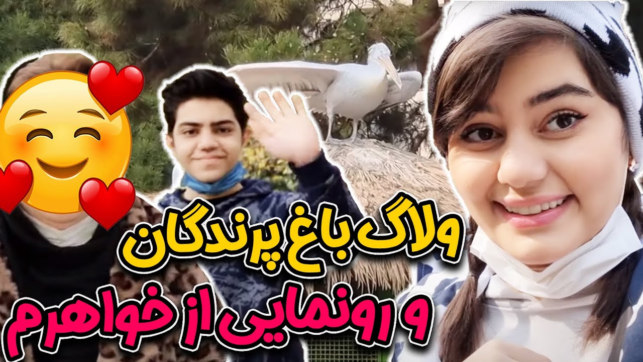 ولاگ باغ پرندگان با مینا