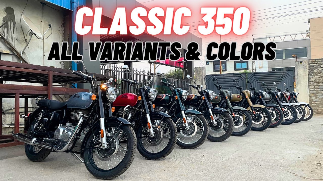 2024 Royal Enfield Classic 350 All Variants & Colors | Motorxone