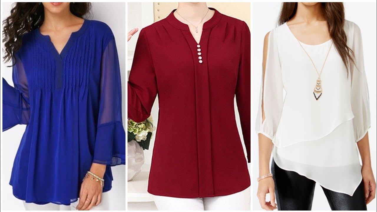 plus size women plain chiffon pintuk style tunic top/Alfani petite crossover hum top shirts design