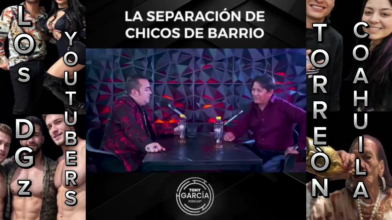 La separación de chicos de Barrio PodsCasts cortesía Cilantro estudio Yiyo Najera
