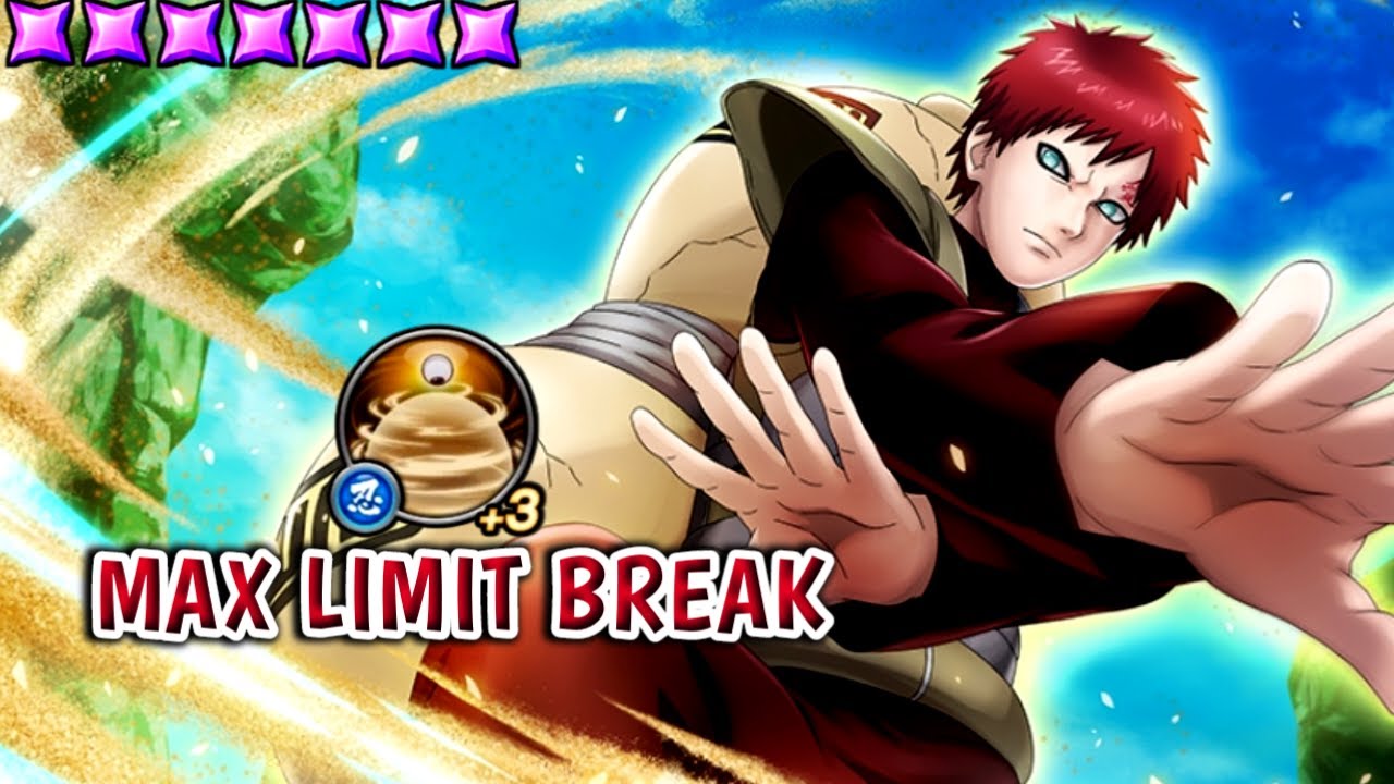 War Gaara Max Limit Break Showcase - Naruto x Boruto Ninja Voltage
