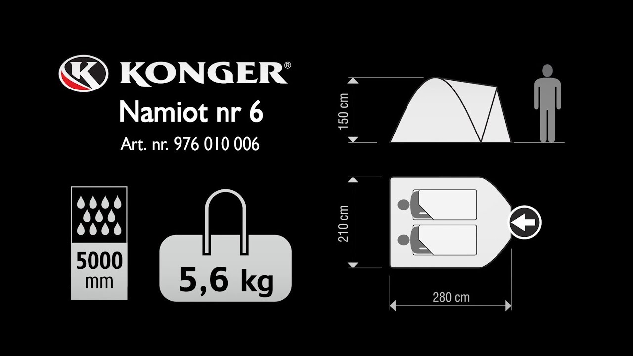 Namiot wędkarski Konger Nr 6 to idealne schronienie dla każdego wędkarza!
