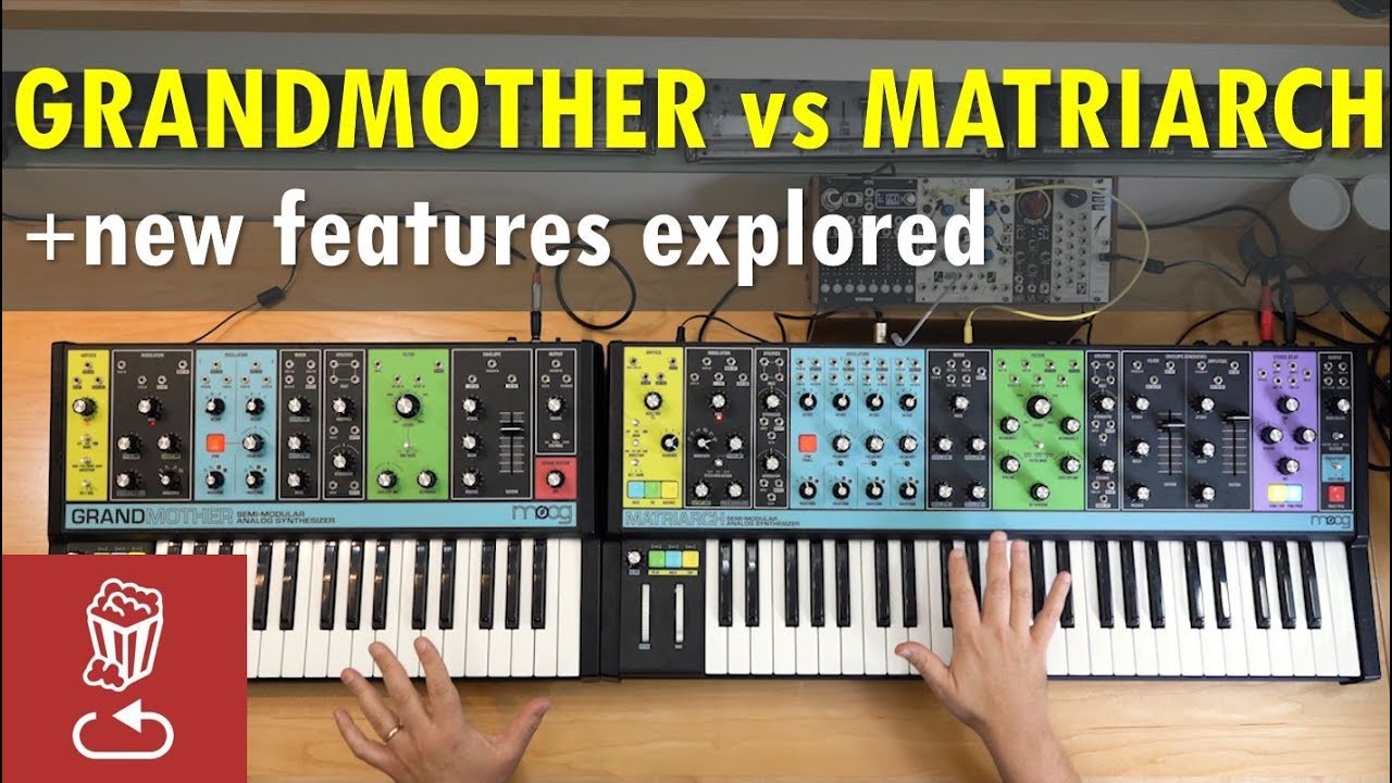 Matriarch vs. Grandmother // New Features in Moog Matriarch