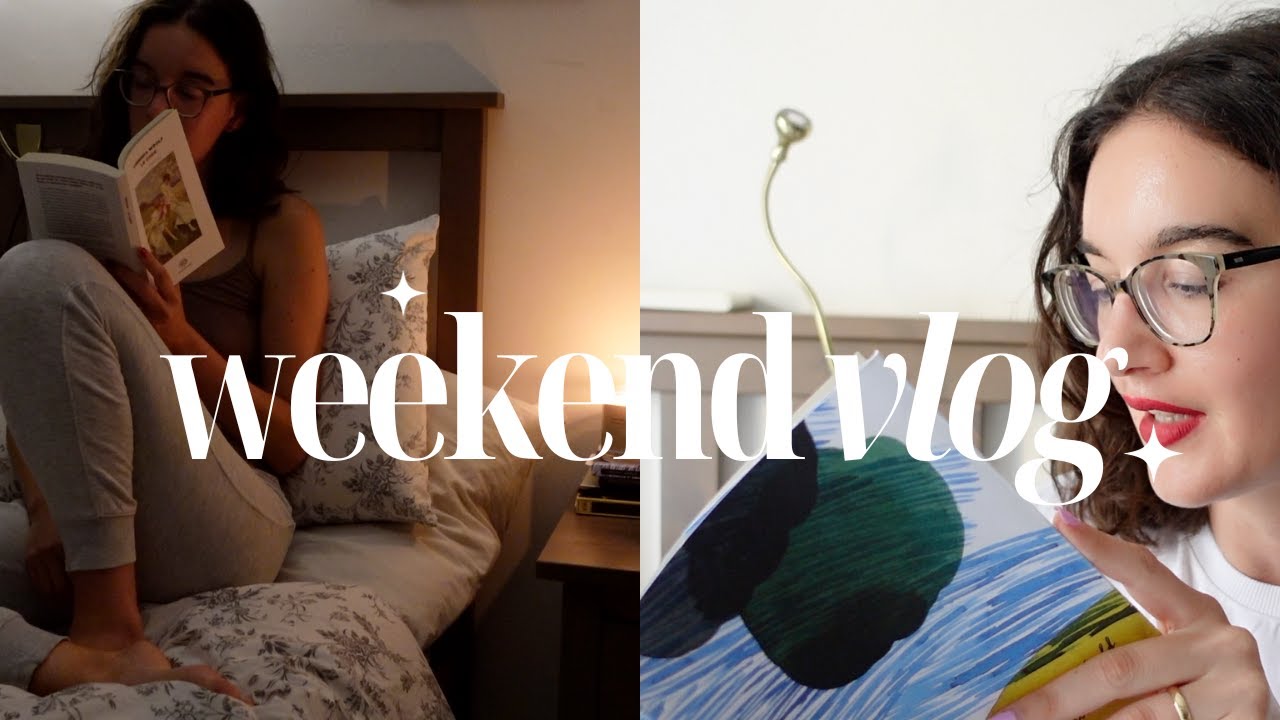 WEEKEND VLOG | Mi sono perdutamente innamorata di Virginia Woolf e il suo Le onde | storiedisera