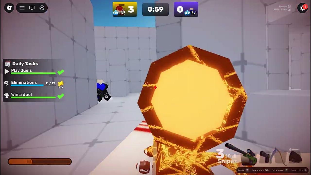 Roblox RIVALS 1st video.