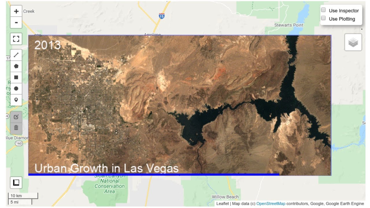 GEE Tutorial #18 - Creating Landsat timelapse animations with animated text using Earth Engine