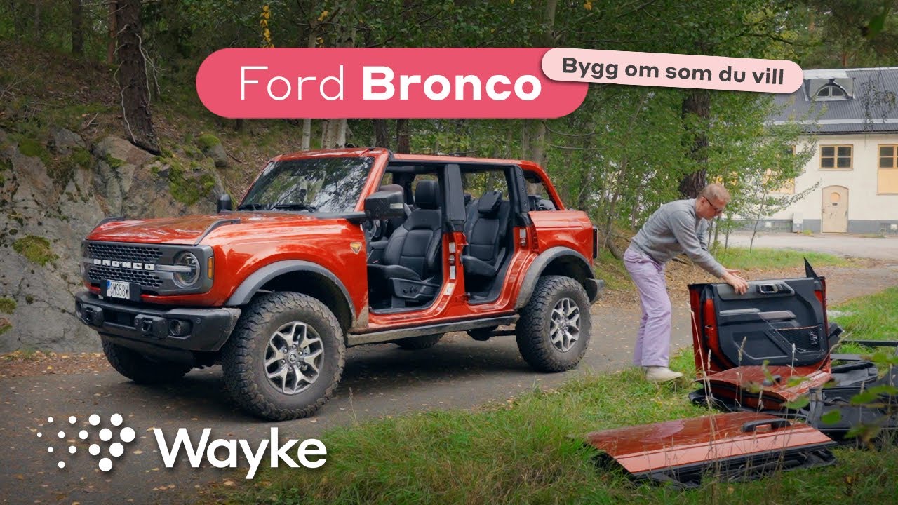 PROVKÖRNING av Ford Bronco