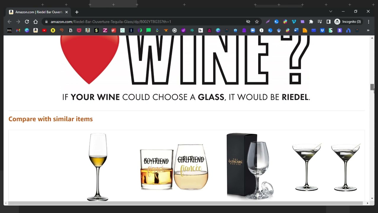 Riedel Bar Ouverture Tequila Sipping Glass Review