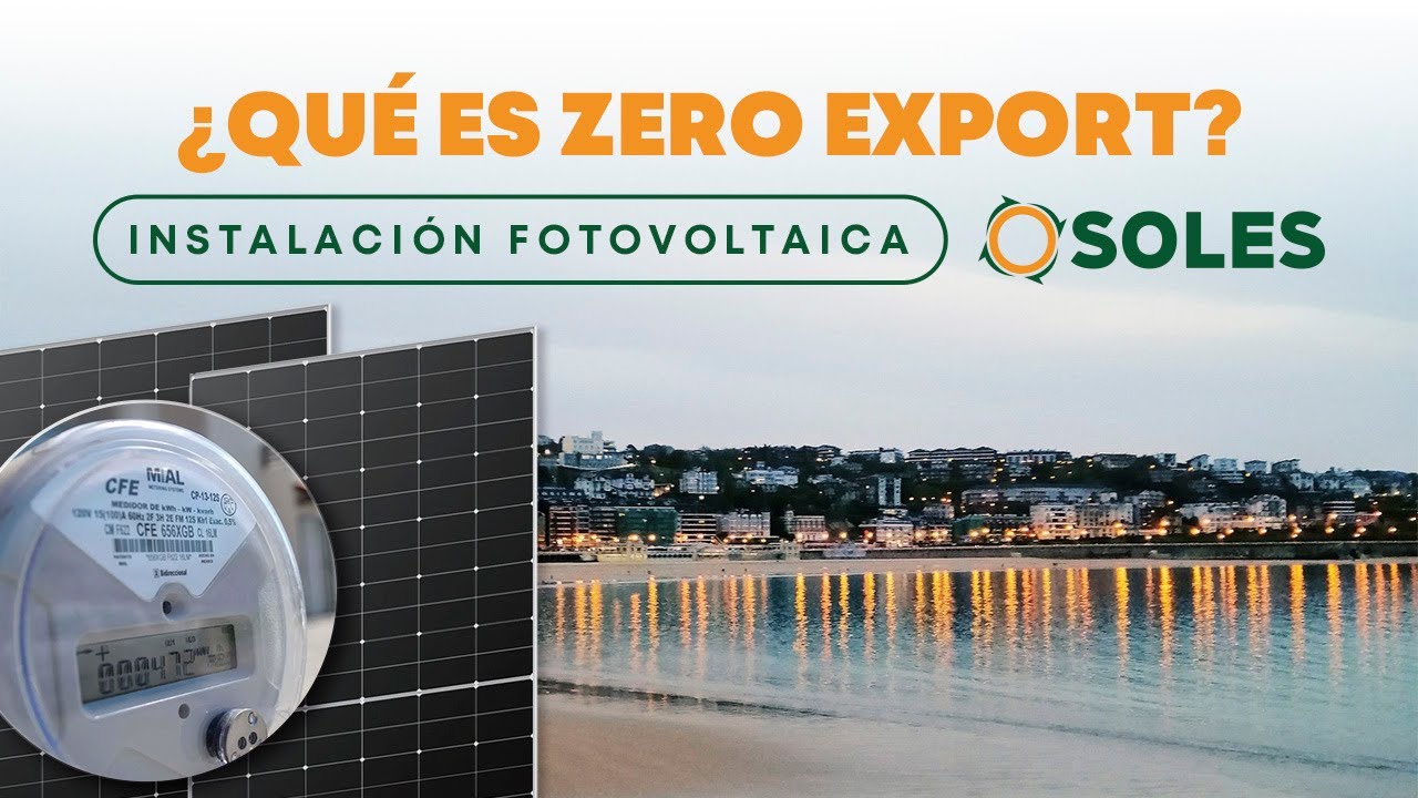 &iquest;C&oacute;mo funciona el ZERO EXPORT? Sistema fotovoltaico ⚡