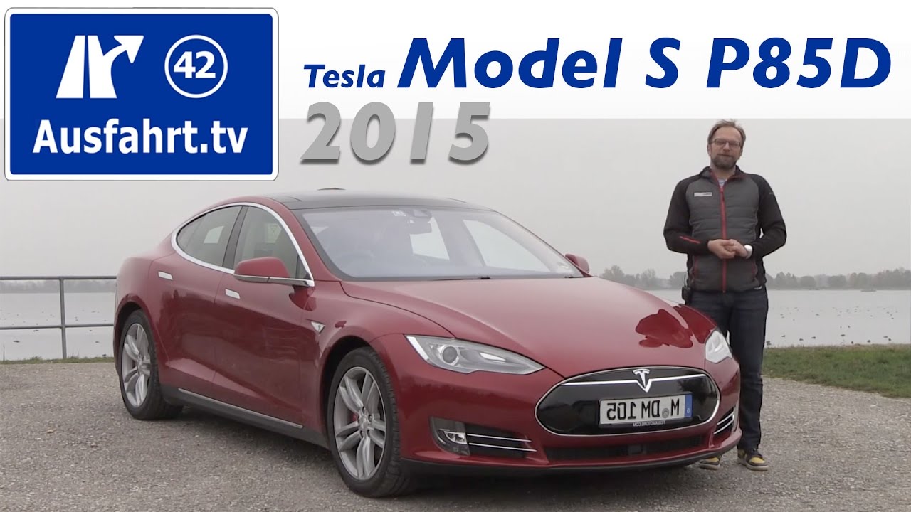 ⚡️⚡️⚡️ 2015 Tesla Model S P85D - Fahrbericht der Probefahrt, Test, Review (German)