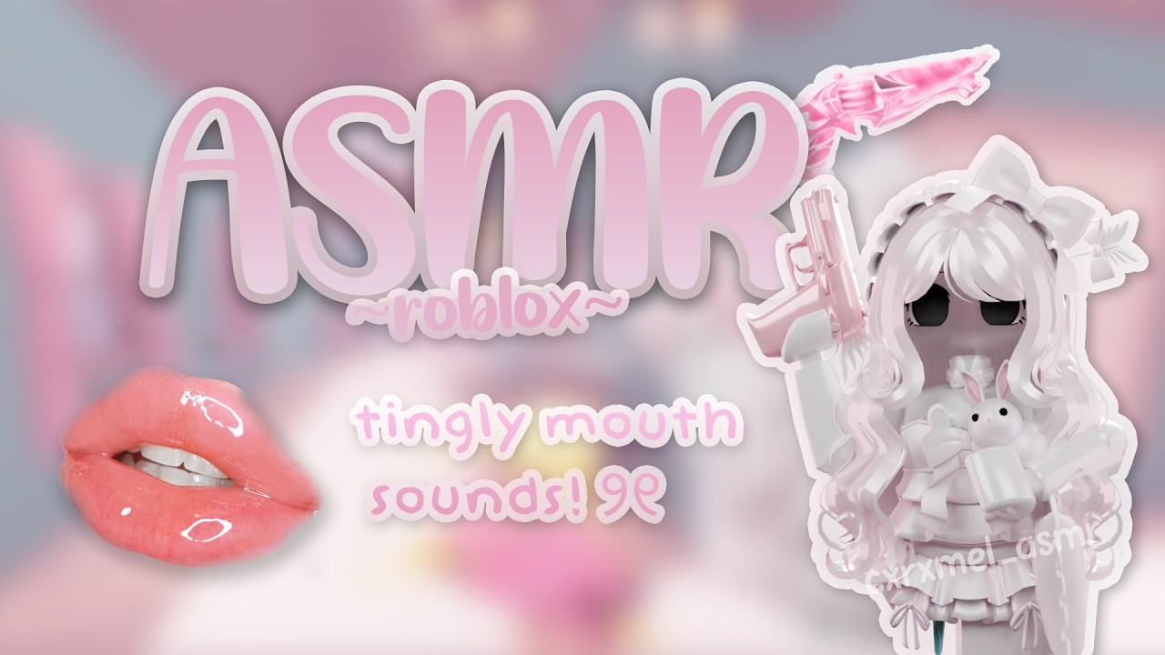 🐇 the MOST RELAXING mouth sounds EVER! 🍮 | roblox ASMR ୨୧
