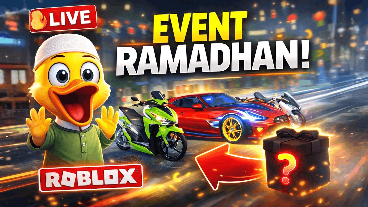 🔥 UPDATE TERBARU! EVENT RAMADHAN + LIMITED VEHICLE 😱 DRAG DRIVE SIMULATOR ROBLOX