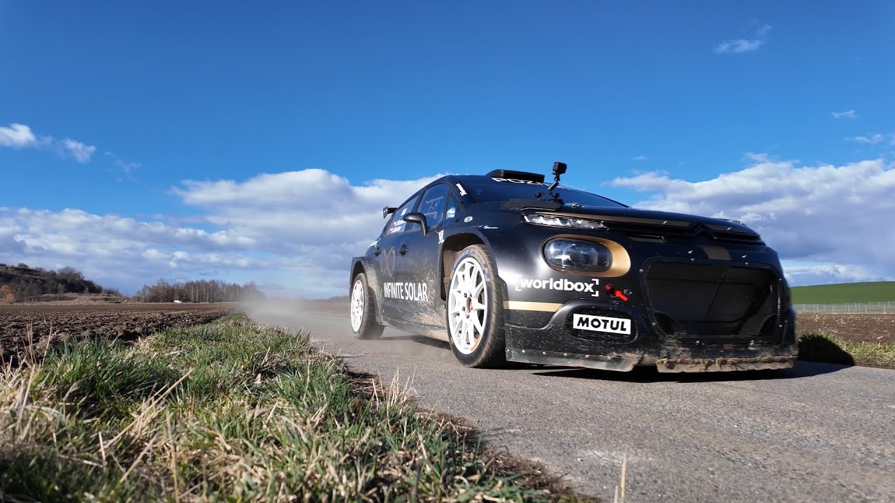 Citroen C3Rally2EVO  Jakub Colin Brzeziński  - odcinek testowy Dobrocin