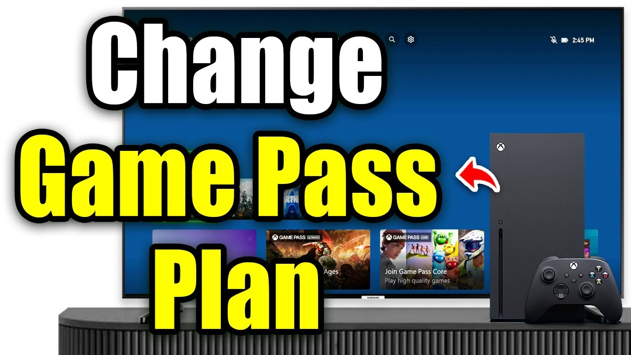 Как изменить свой план Xbox Game Pass на другой