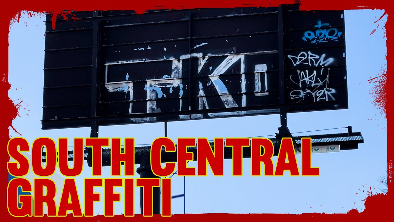 7 MILES OF GRAFFITI - South Central Los Angeles Vermont Avenue (Part 5) - Slauson / Gage / Jefferson