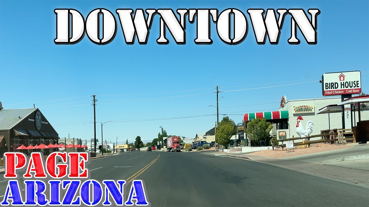 Page - Arizona - 4K Downtown Drive
