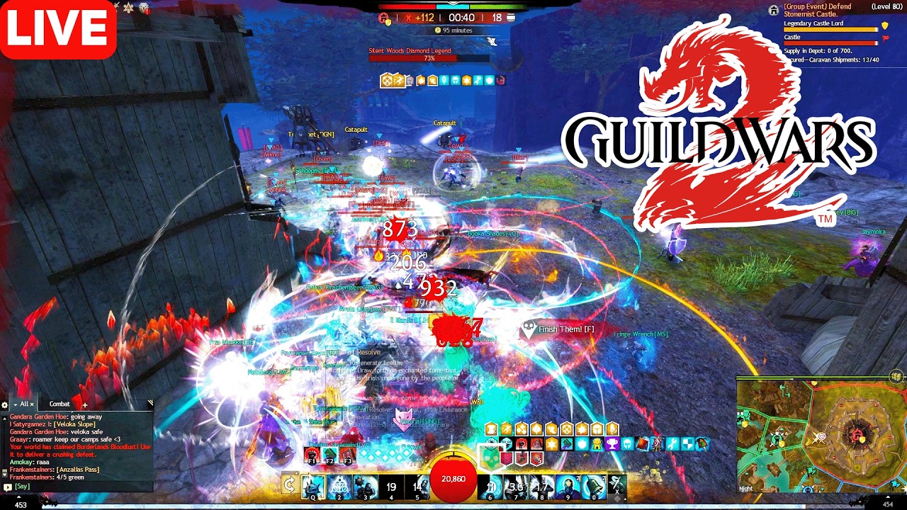 🔴LIVE Guild Wars 2 WvW ⚔️ Zergling Farming is Fun | 18-2-26 #gw2 #wvw #live