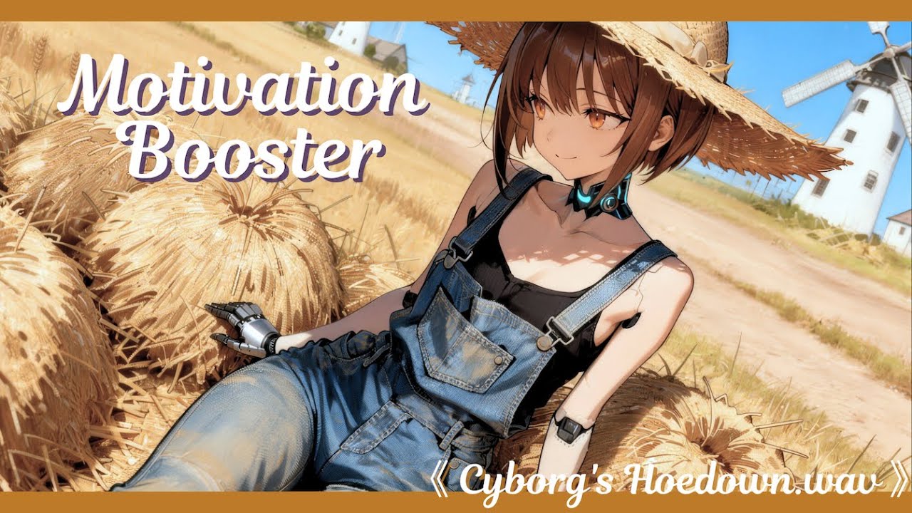 未来の田舎で聴く音楽。| 癒しのJ-Folk & バンジョーバラード (Cyborg's Hoedown) #エモい #寝落ち音楽  #focusmusic #livewallpaper