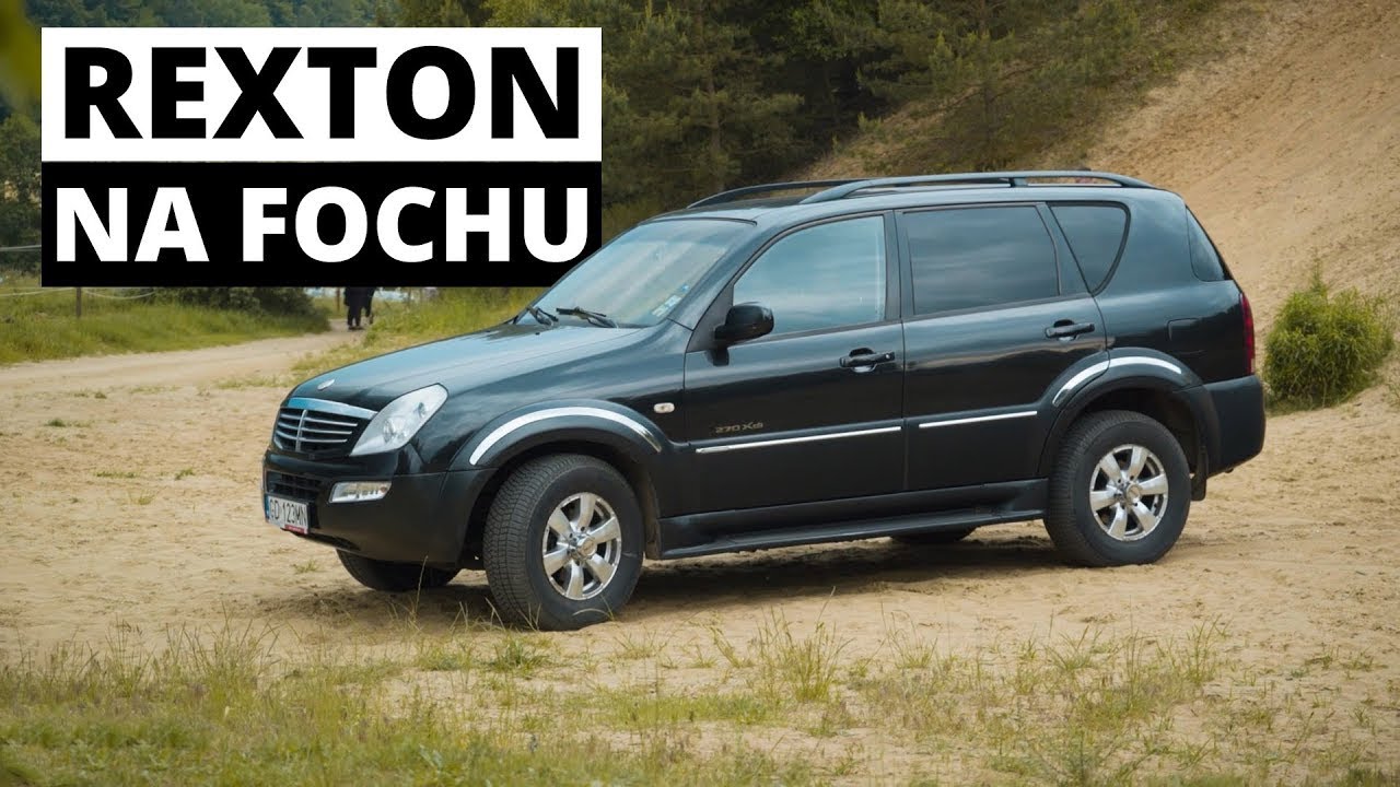 Na fochu - SsangYong Rexton (+ drugi na części) - Skarbonka
