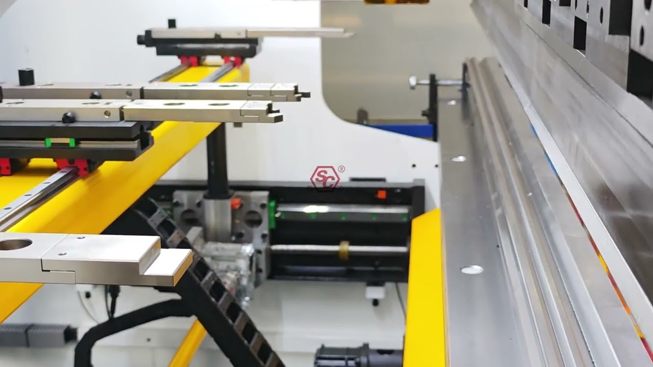 SC WDK 100T 2500MM 7+1 Axis Hybrid Servo CNC Press Brake Machine With EL19T