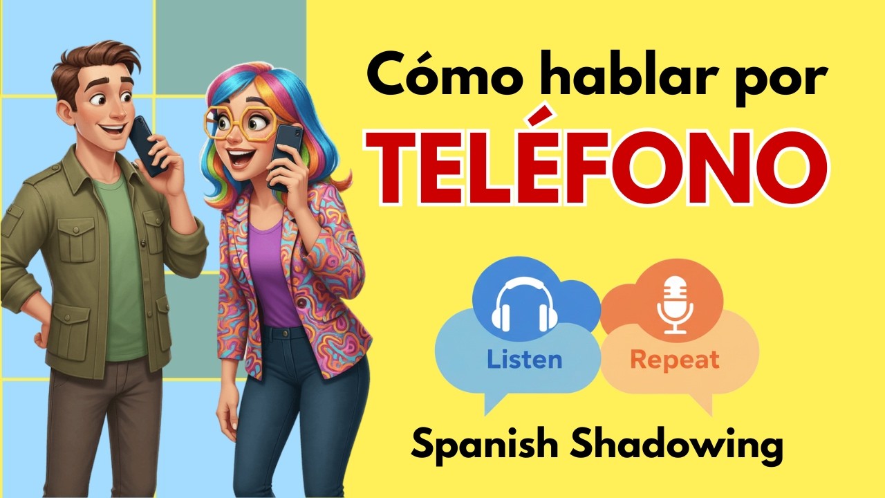 Stop Fearing Spanish Phone Calls! 📞 20 Phrases You Need | Slow Spanish