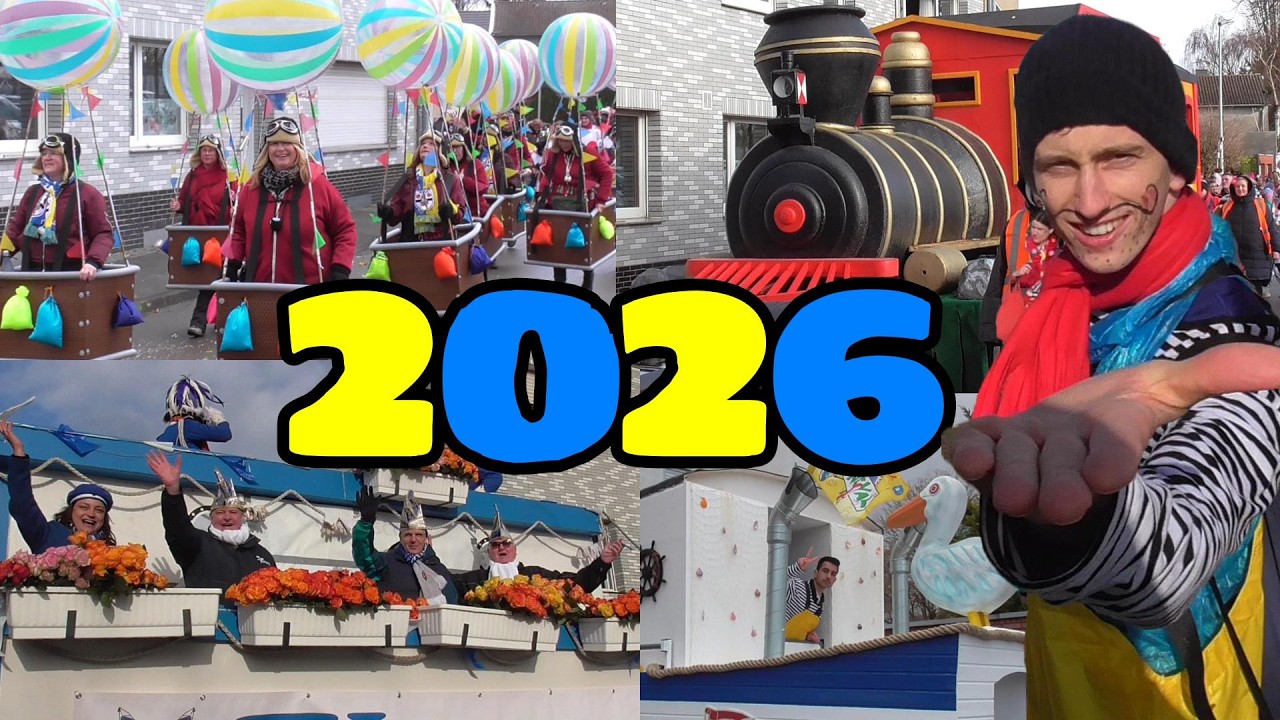 ESCHWEILER ROSENMONTAGSZUG 2026 - Die Highlights