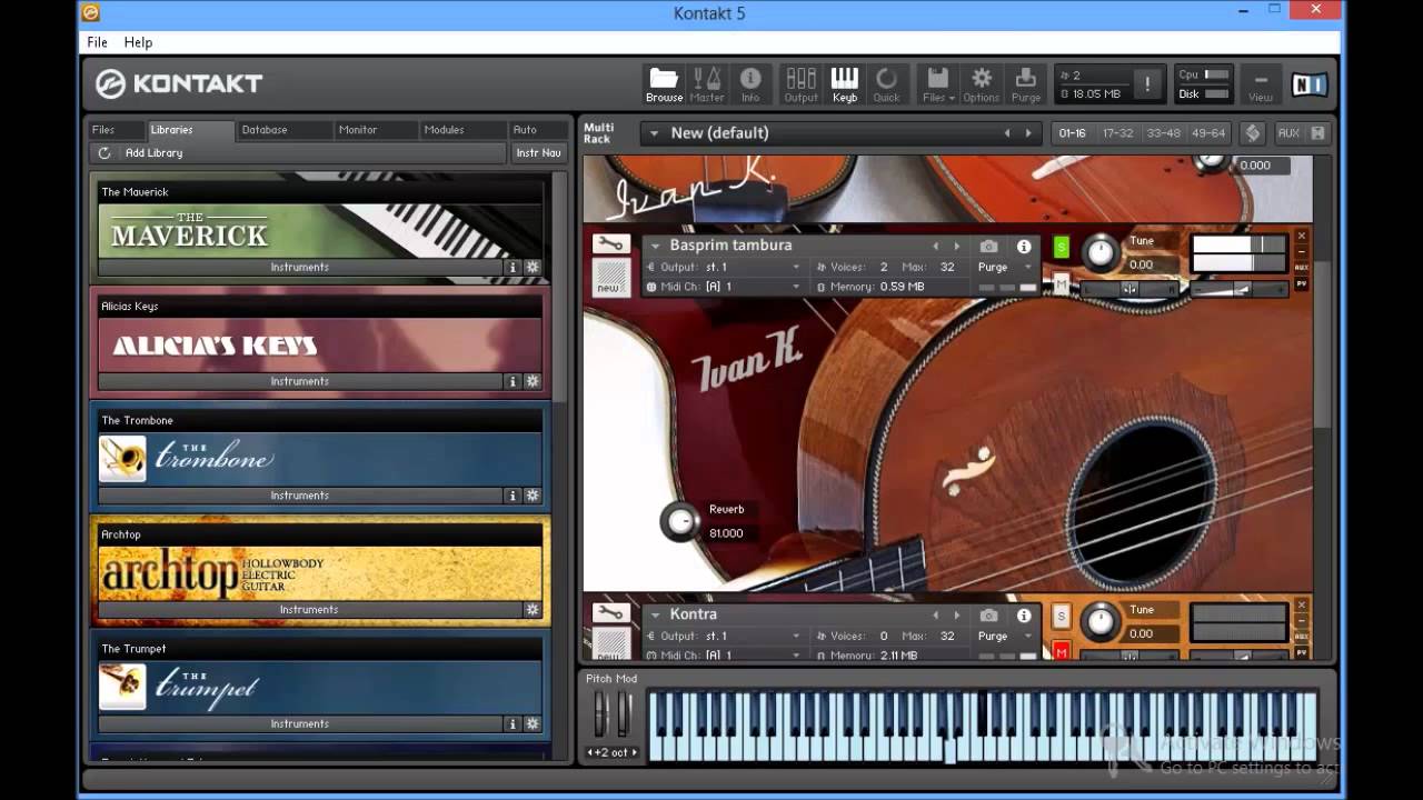 Tamburasi Kontakt 5