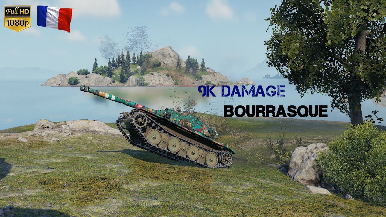 Fast and sneaky - Bourrasque - Serene Coast - World of Tanks Replays