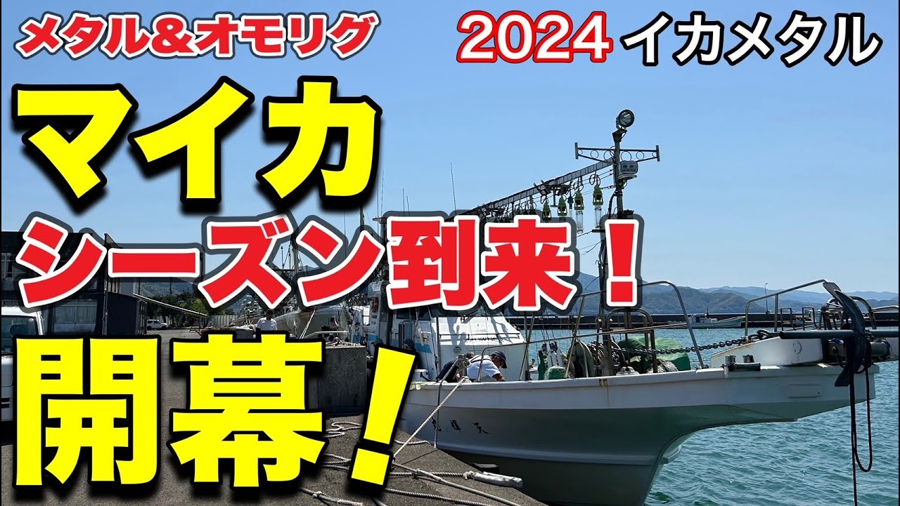 [イカメタル]シーズン到来！マイカ開幕！福井・小浜