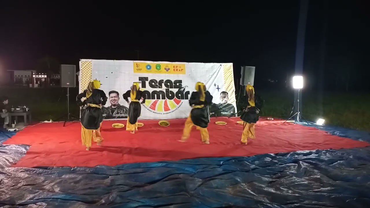 jepen kreasi di teras Sambar