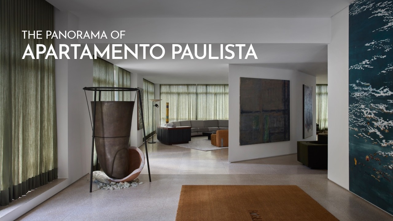 This Apartment on Avenida Paulista Feels Like a Private Art Museum | Full Architectural Tour