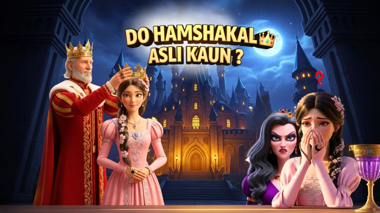 Two Princesses, One Crown | Real Princess Hania | 3D Royal Fantasy Story | Wonder Tone Stories