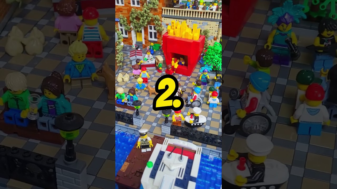 Drei neue Lego Stadt Tipps🤩 | #legostadt #legostadtbauen
