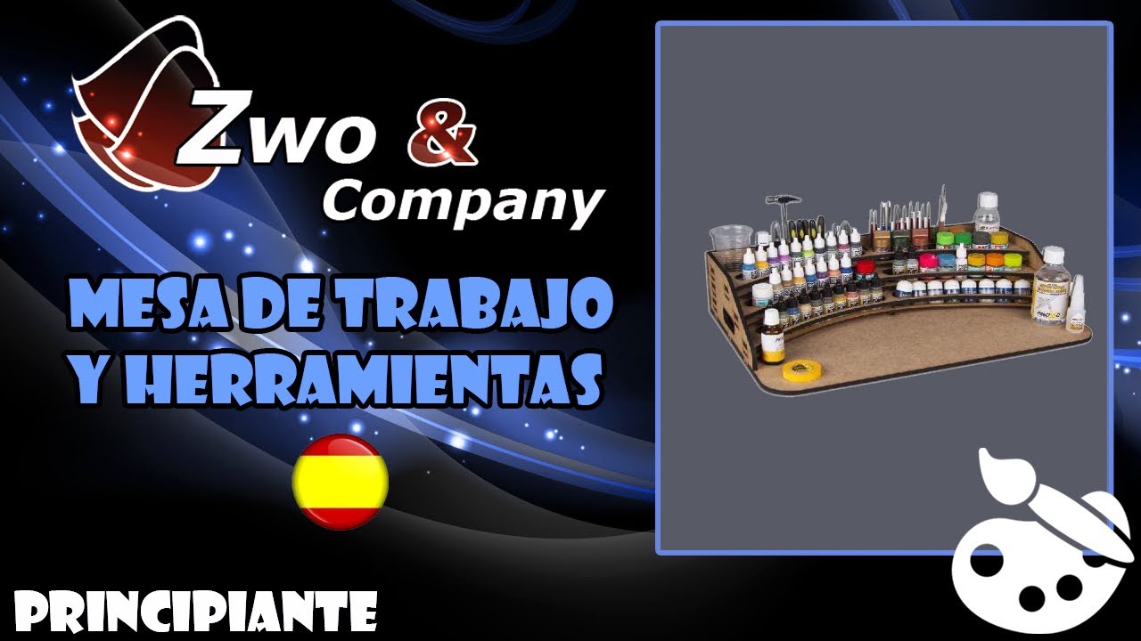 🎨La Mesa de Trabajo y Herramientas para EMPEZAR con Warhammer|| Pintar Miniaturas Principiantes #11✨