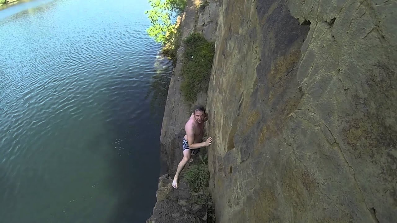 Ammelshain Klippen springen